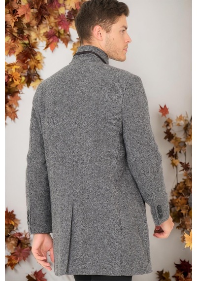 Plt8386 Dewberry Erkek Palto-Diagonal Açık Siyah-Gri-Diagonal Açık Siyah-Gri Açık Gri - Siyah Plt8386 Dewberry Erkek Palto-Diagonal Açık Siyah-Gri-Diagonal Açık Siyah-Gri Açık Gri - Siyah