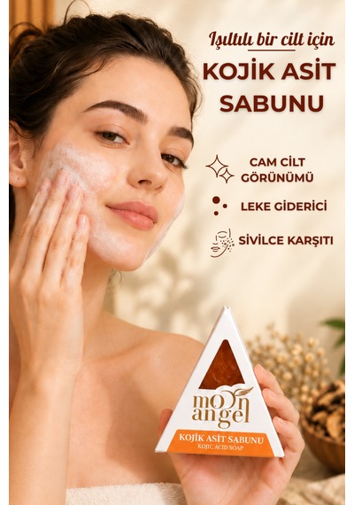 ''kojik Asit Sabunu'' Cilt Tonunu Eşitler, Leke Karşıtı Aydınlatıcı Anti Acne Etkisi Doğal