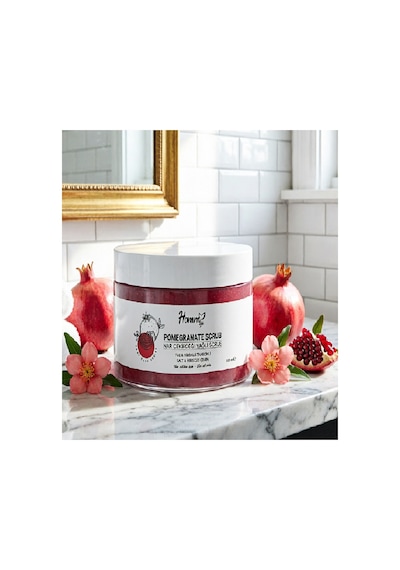 Homm Life Nar Çekirdeği Yağlı Bitki Tanecikli Scrub 250 Ml - 2 Adet