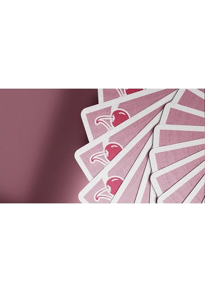 Bicycle Cherry Casino Flamingo Quartz Pink Oyun Kağıdı Premium İskambil Kartları Destesi