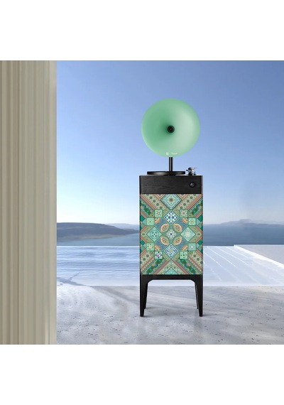 Fennessy İ5 Bluetooth Hoparlörlü 110w Hi-fi Retro Pikap Plakçalar Turntable, Miracle National Librar