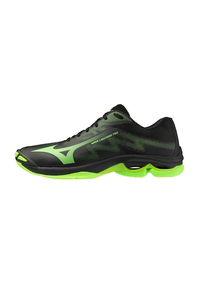 Mizuno Wave Lightning Pro Unisex Voleybol Ayakkabısı Siyah / Yeşil Çok Renkli