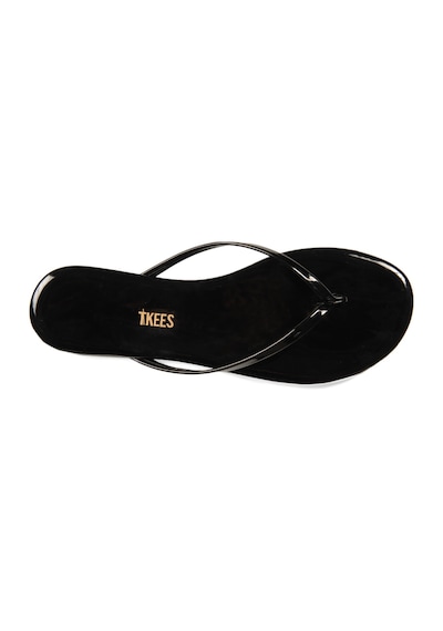 Tkees Flip Flop Terlik Parmak Arası Terlik Siyah Siyah Rugan