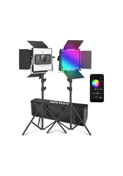 Neewer Rgb660 Pro Iı Rgb Led Vıdeo Işık Seti 2li