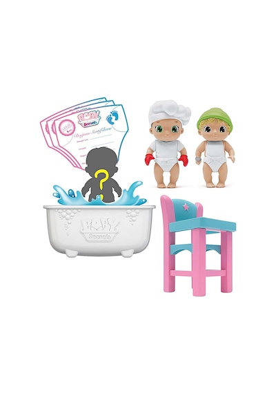 Baby Secrets Sürpriz Figür ve Bebek Arabası Seti.