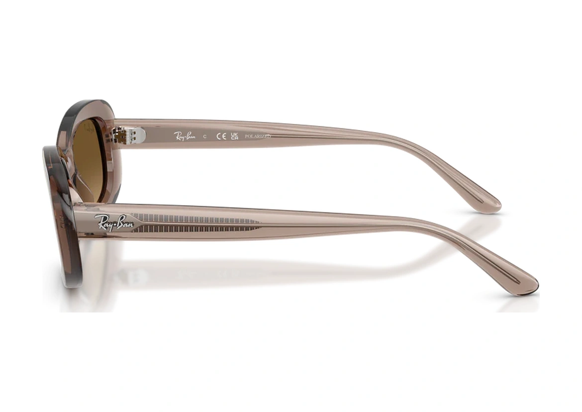 Ray-Ban 0rb2221 6827m2 53 Kadın Güneş Gözlüğü Şeffaf