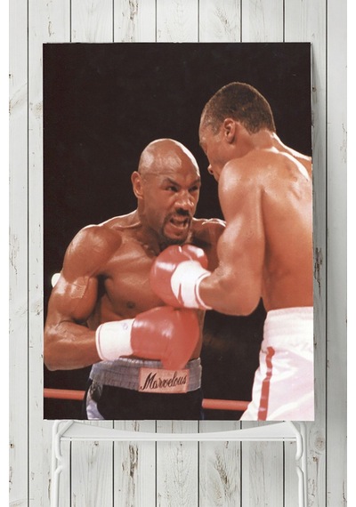 Marvin Hagler Dövüş Posteri 2