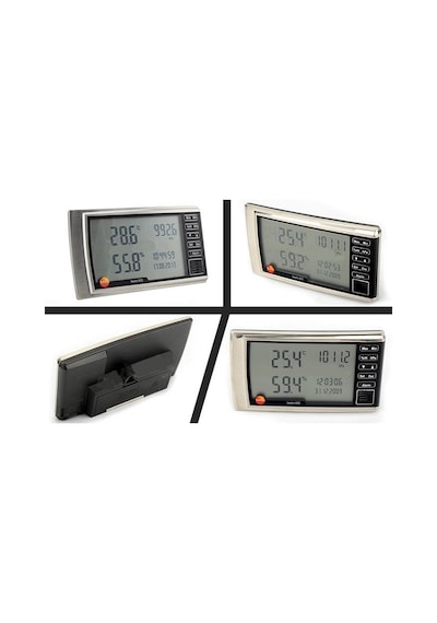 Testo 622 Nem Sıcaklık Ve Basınç Ölçer Alarmlı