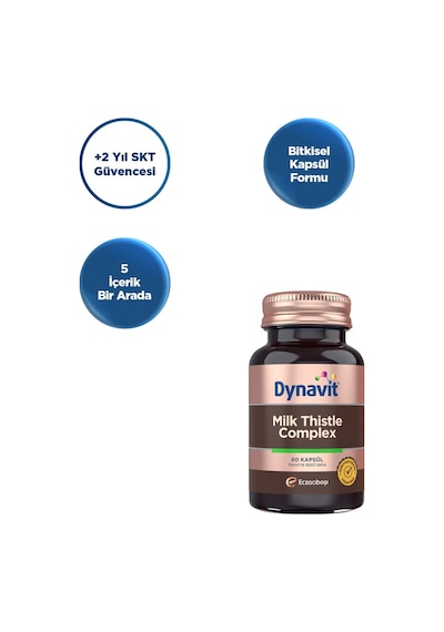 Dynavit Milk Thistle Complex 60 Kapsül