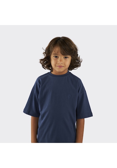 Unisex Çocuk Kısa Kollu Lacivert Tişört Çok Renkli 9931BK05001