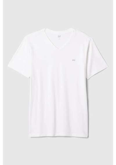 Gap V-frch Everyday Soft Erkek Tişört Beyaz