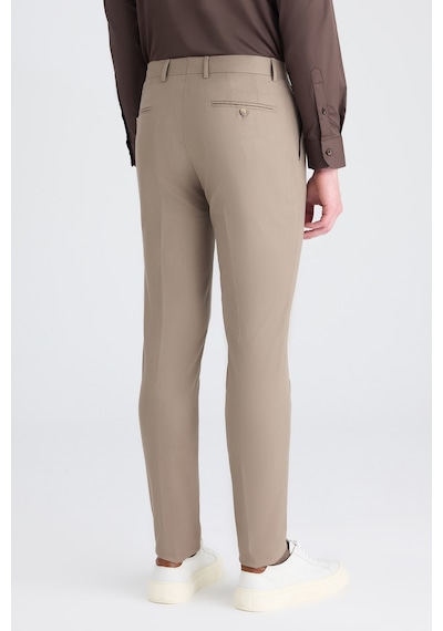 D's Damat Ds Damat Slim Fit Vizon Kumaş Pantolon 5hf03jb10321m V01