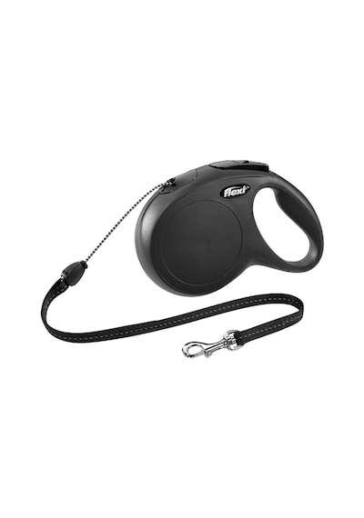 Flexi New Classic İp Siyah M Gezdirme Tasması 5 Mt