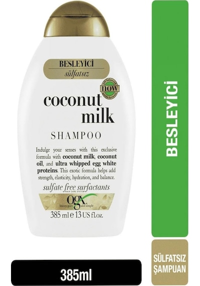 OGX Coconut Milk Shampoo 385 ML
