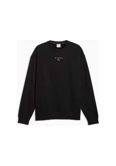 Puma M Puma X Hyrox Crewneck Siyah Erkek Sweatshirt