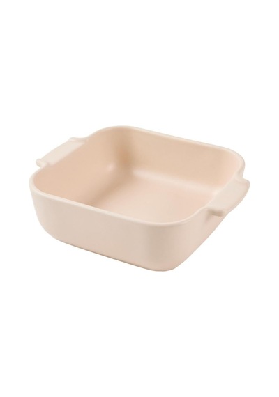 Yıldız Elissa Kare Fırın Kabı Mat Beyaz 21 Cm Çok Renkli