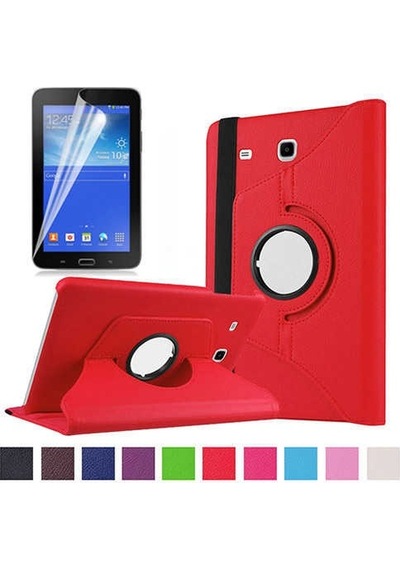 Galaxy Uyumlu Tab 3 Lite 7.0 T110 Zore Dönebilen Standlı Tablet Kılıfı