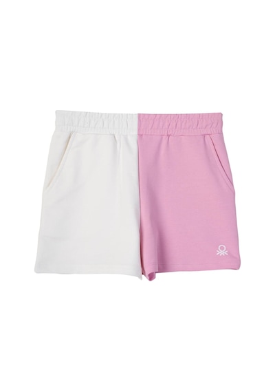 United Colors Of Benetton Kız Çocuk Pembe Şort Bnt-g21275 Çok Renkli