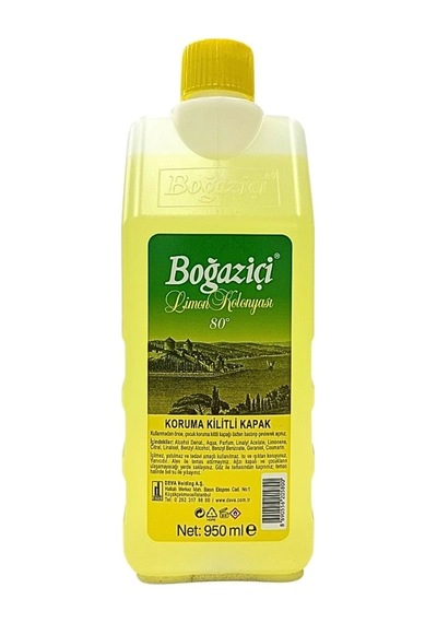 950 Ml Kolonya Koruma Kilitli Kapak