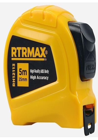Şerit Metre Stoplu 5 Metre 25mm Rh12113