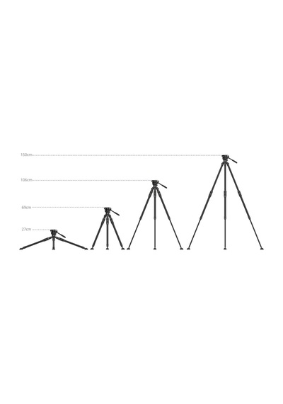 Smallrig 4643 Ft-s303 Karbon Fiber Tripod Kiti