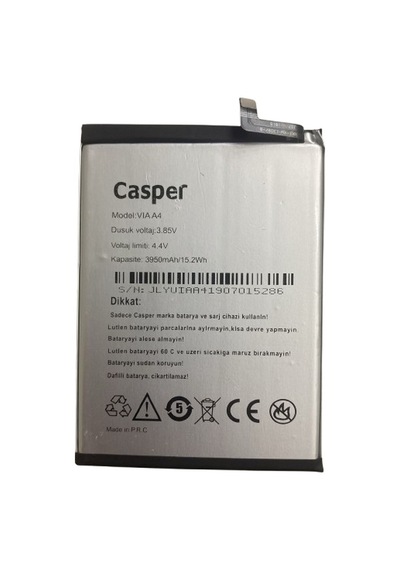 Casper Vıa A4 Uyumlu Pil Batarya