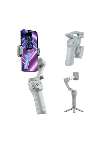 M01 Tripod Telefon Standı Işıklı Kamera Sabitleyici Ring Light Destekli Canlı Yayın Tripodu Katlanabilir Seyahat T Genel