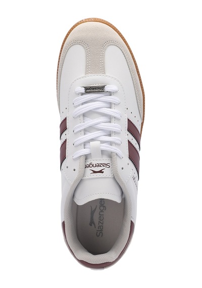 Slazenger PING Erkek  Beyaz / Bordo Günlük Spor Ayakkabısı