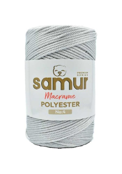 4 No Polyester Makrome 0034 Gri