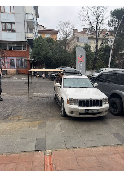 Yan Tente Gölgelik Kamp Off Road Karavan Su Geçirmez 2mx2m
