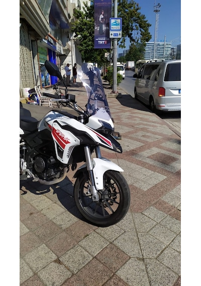 2019-23 Benelli Trk 251 Uzun Ön Cam Zeus Açık Füme 56cm 4mm Trk251