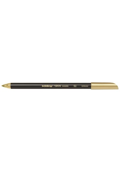 Edding 1200 Metalik Keçeli Kalem Metalik Altın