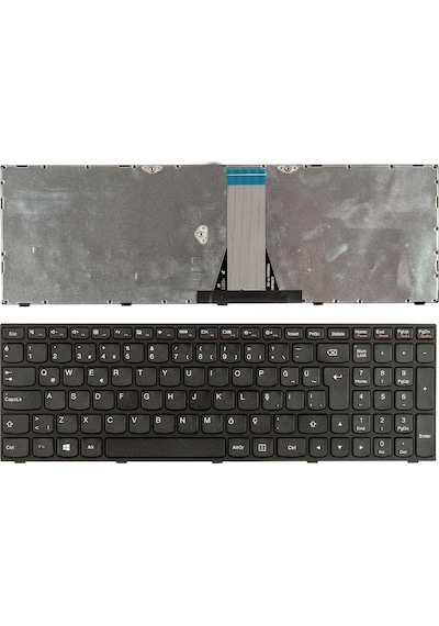 Lenovo Uyumlu Ideapad Z510 Type 20287, 80a3 Klavye Siyah Tuş Takımı