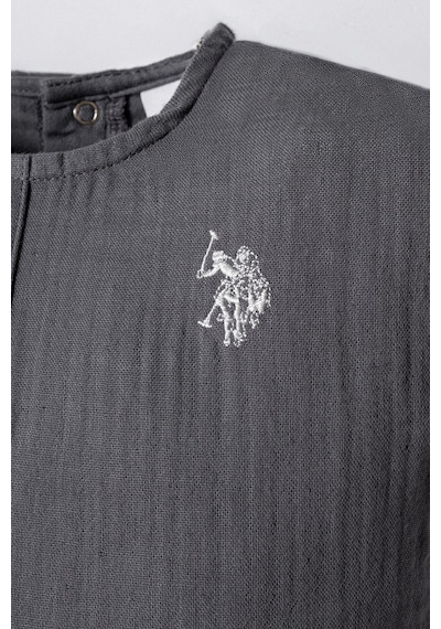 U.s. Polo Assn. Erkek Bebek Gri Şort Takım Gri