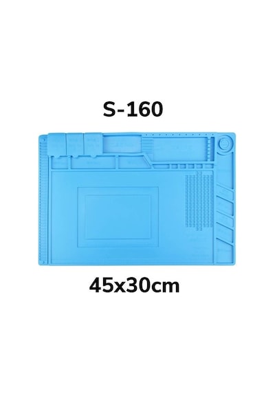 S160 Isıya Dayanıklı Silikon Ped Mıknatıslı Tamir Pedi 45X30Cm (245410670)