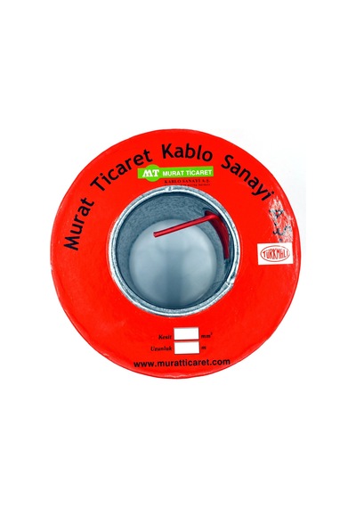 100 Metre 2mm² Kırmızı Bakır Kablo Kalaylı Nyaf Tekne Oto Karavan