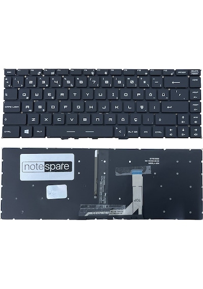 Msi Uyumlu Gf65 Thin İ5-10300h Klavye Tr Işıklı Siyah