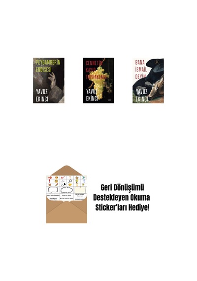 Peygamberin Endişesi + Cennetin Kayıp Toprakları + Bana İsmail Deyin + Okuma Sticker'ları