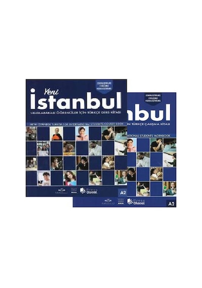 Yeni İstanbul A2 Ders Kitabı+Çalışma Kitabı+Karekod