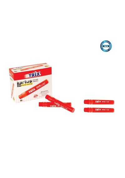 Trix Tahta Kalemi Kartuş Kırmızı Kırmızı