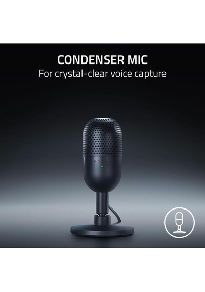 Razer Seiren V3 Mini Ultra Kompakt Siyah Usb Mikrofon Teşhir
