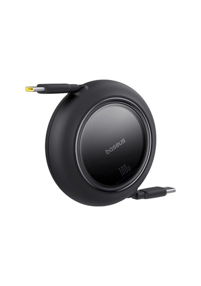 Baseus Free2pull Mini Kablo Usb-c 100w - Siyah