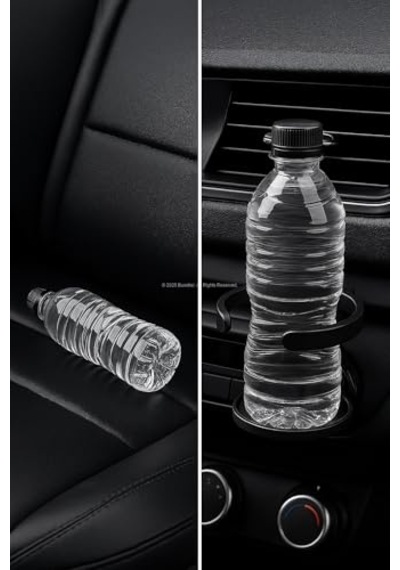 Busstier Katlanabilir, Araba Bardak Ve Şişe Tutucu, Havalandırma Izgarasına Takılan, Pratik Montajlı, Evrensel Uyumlu, Abs Plastik Malzeme, Kompakt Tasarım, Araç İçi Kullanım İçin