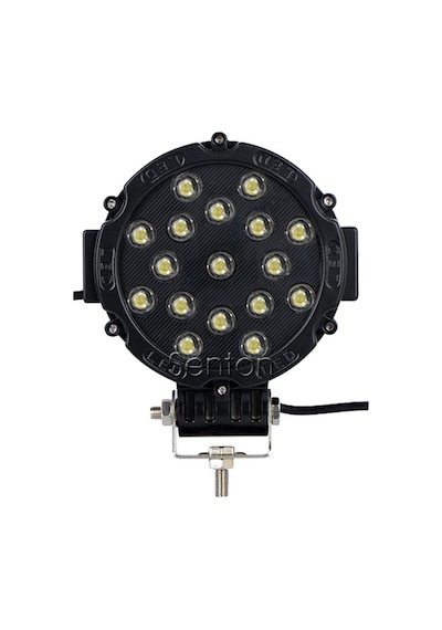 Off Road Sis Lambası Ledli 51Watt 17 Ledli Siyah 4X4