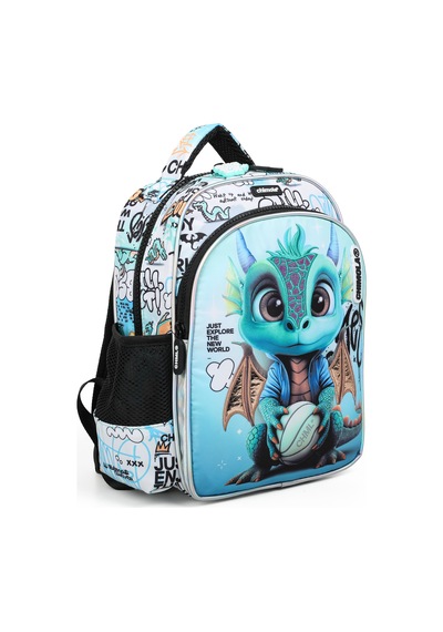 Chımola Cute Dragon Sırt Çantası 12" Çok Renkli