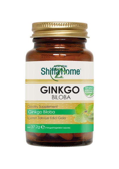 Shiffa Home Aksu Vital Ginkgo Biloba Ginko Biloba 620 MG 60 Kapsül