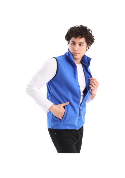 Raru Varian Erkek Polar Yelek Saks