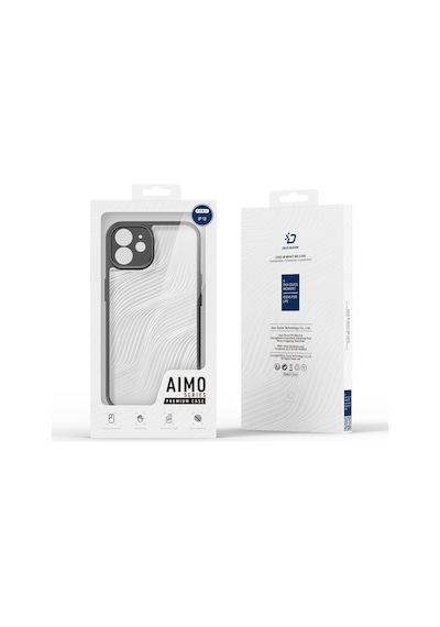 Dux Ducis Apple İphone Uyumlu 12 Aimo Series Premium Buzlu Sert Pc-tpu Kılıf- 5775