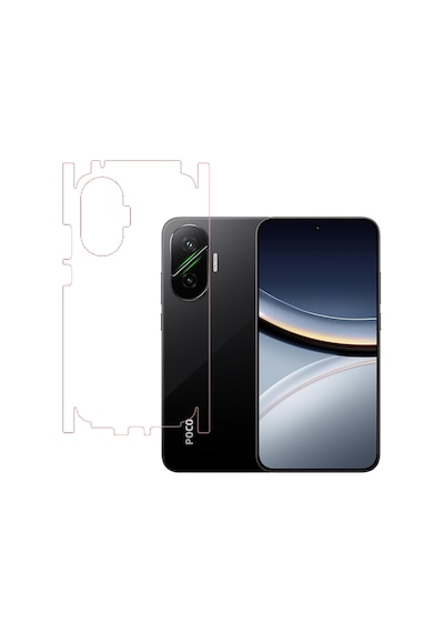 Poco F7 5g İle Uyumlu 360 Arka Kaplama 19555496