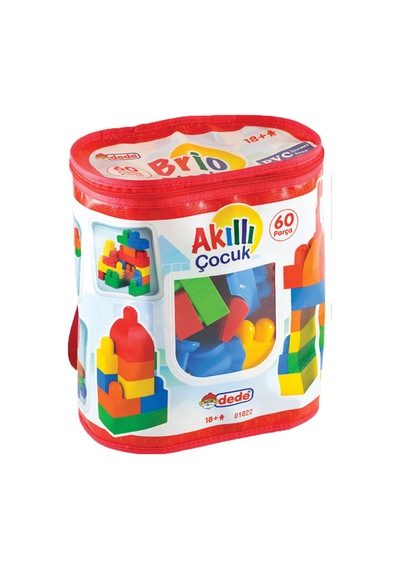 01022 Akıllı Çocuk 60 Pcs Fen Toys